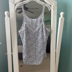 Nine West Black and White Camisole